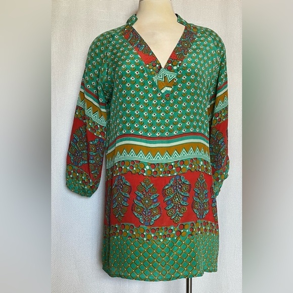 Tolani Nisha 100% silk dress - Picture 3 of 5